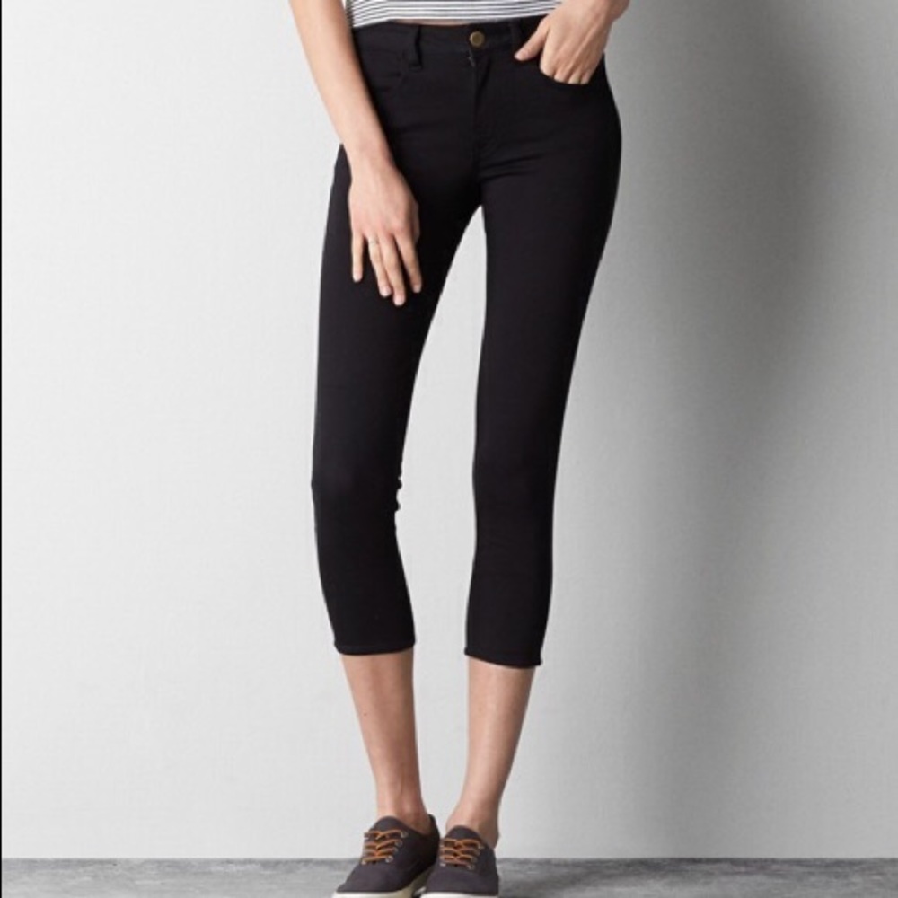 AEO Hi-Rise Jegging Crop Super Stretch